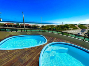 LOFT NA ORLA DA PRAIA GRANDE ATÉ 7 Pessoas- Sophia I vista cidade